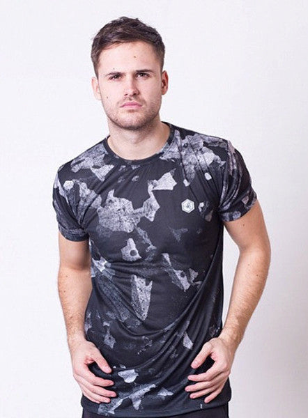 Black Abstract T-shirt