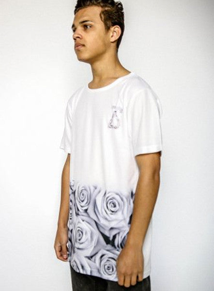 Silver Rose Tee