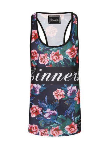 Floral Rose Basketball Vest