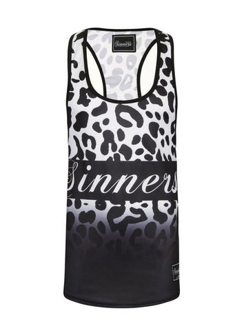 Leopard Print Basketball Vest