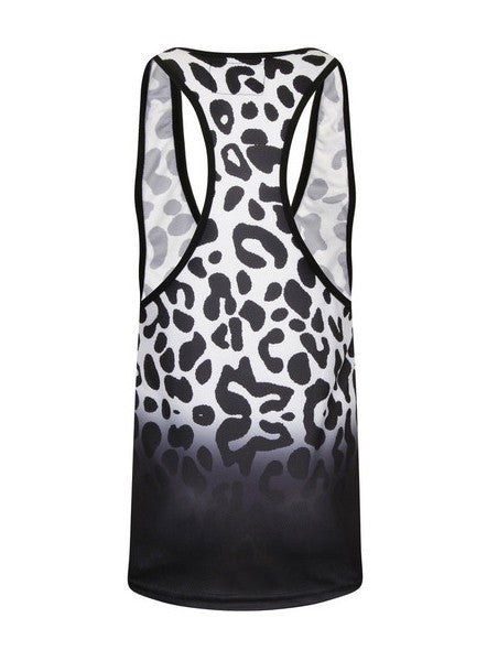 Leopard Print Basketball Vest