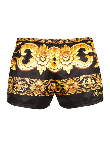 Black /Gold Royalty Shorts