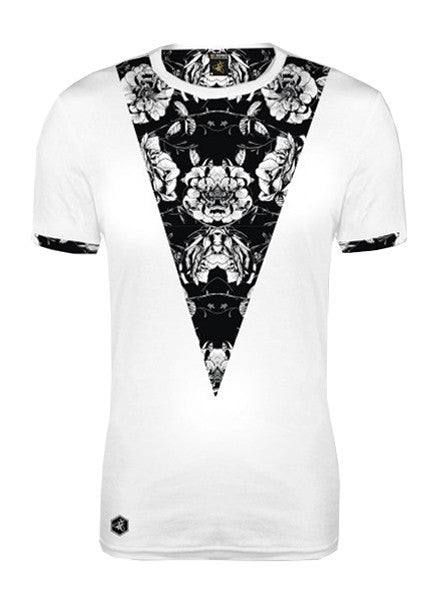 White Black Night Tee