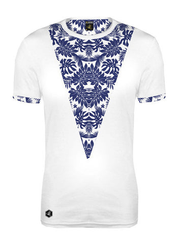 White Senses V Tee