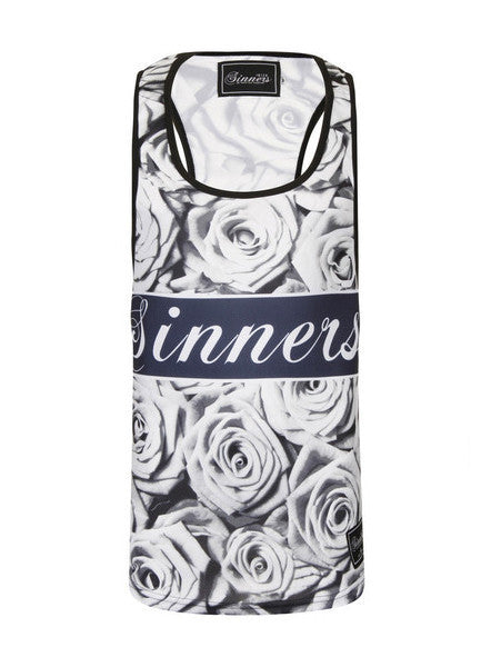 White Rose Basketball Vest