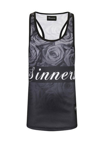 Black Rose Basketball Vest