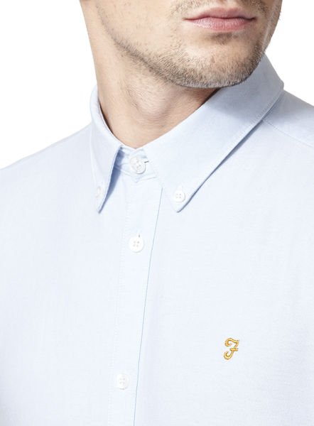 Sky Blue Brewer Long Sleeve Shirt
