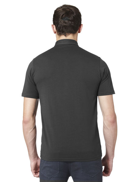 Black Lester Short Sleeve Polo Shirt