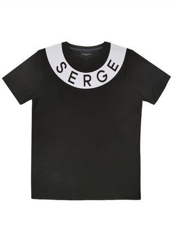 Black Serge Scoop T-shirt