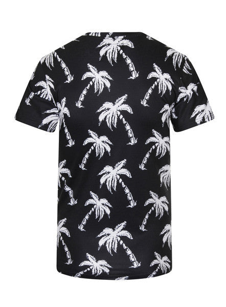 Black Palm Tree Es Vedra Tee