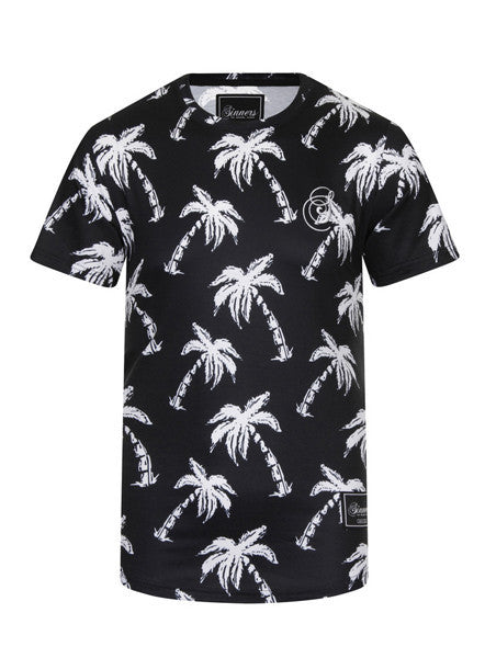 Black Palm Tree Es Vedra Tee